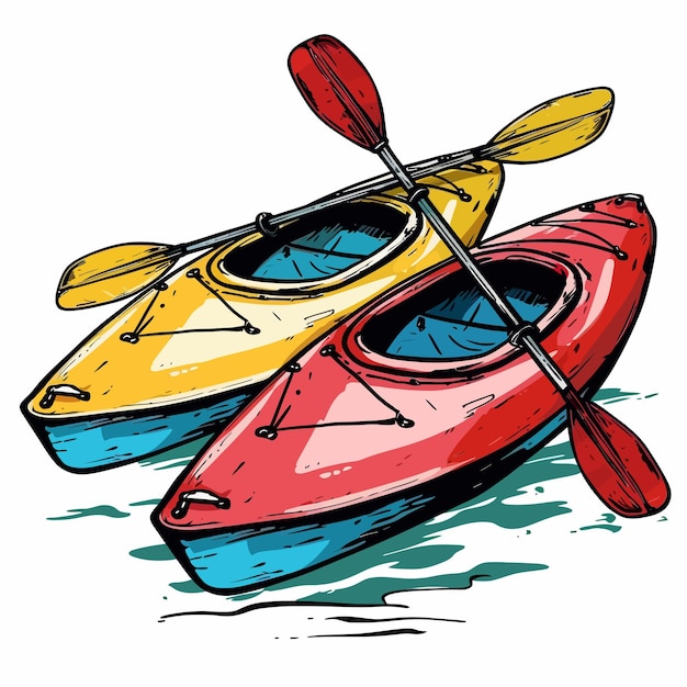 Kayak or canoe boats