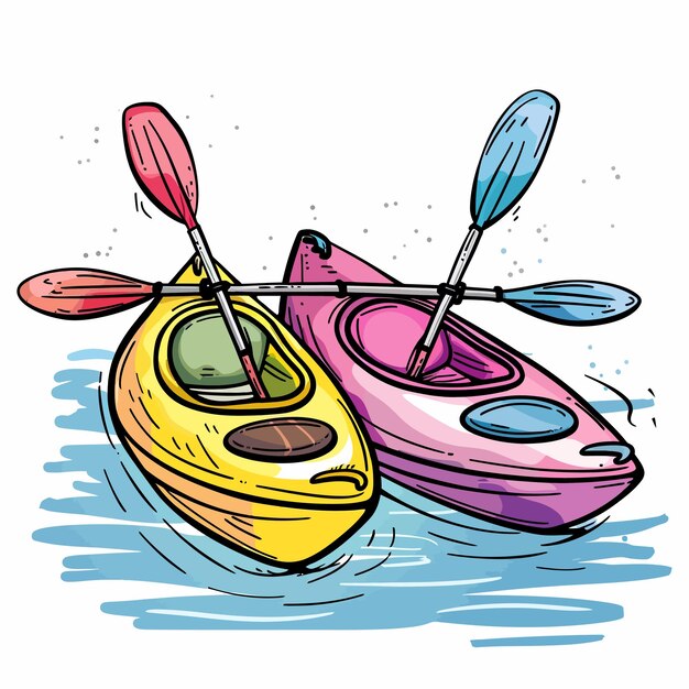 Kayak or canoe boats