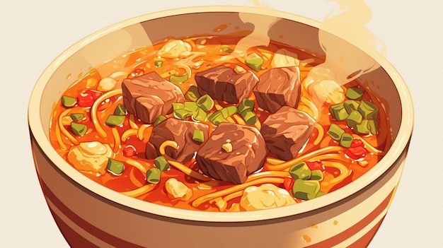 Kazakh Beshbarmak and Boiled Meat with Noodles