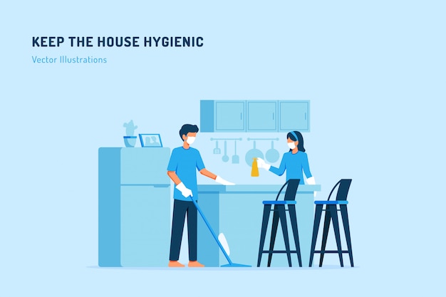 Keep the House Hygienic   Illustration