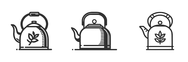 Kettle icon Teapot Vector illustration