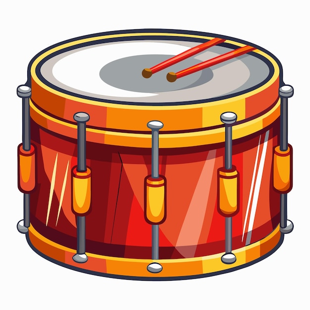 Kettledrum vector illustration