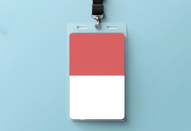 Vector a key chain with a red white and blue flag attached to it