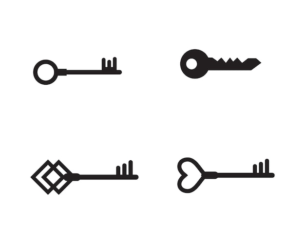 Key icon vector illustration