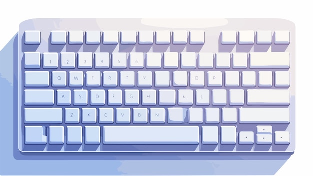 a keyboard with the letters q and b on it