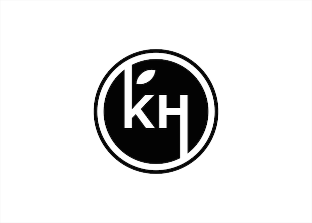 kh logo design template