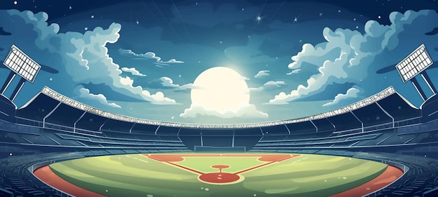 Vector kick league spotlight baseball fans winner match stadium arena champion soccer championship