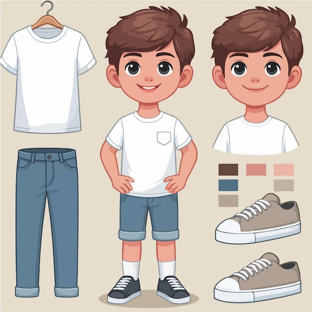 kid apparel mockups