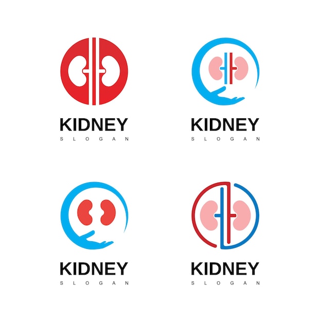 Kidney Logo Urology Logo Design Template