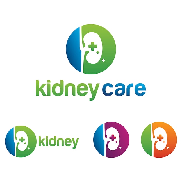 Kidney logo. urology logo