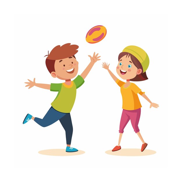 Kids activity concept illustration