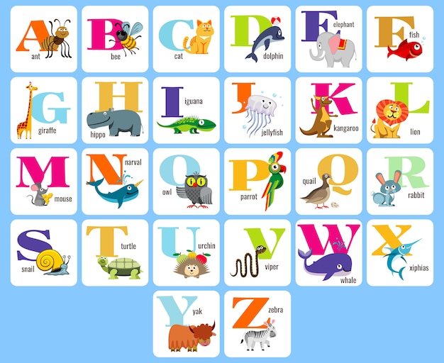 Kids full alphabet 