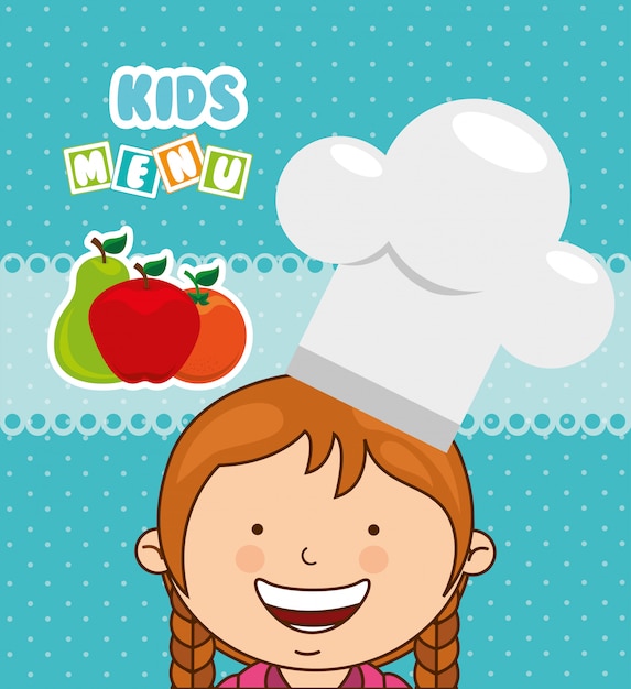 Vector kids menu 