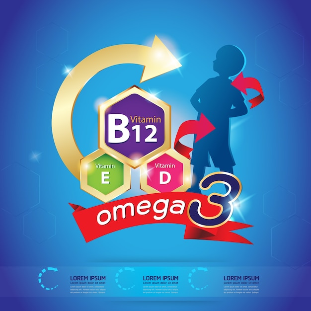 Kids Omega 3 Concept