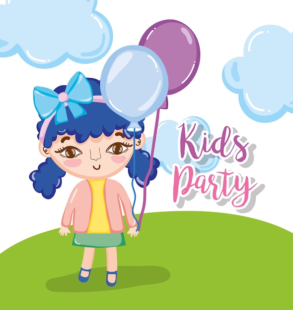 Kids party cartoons