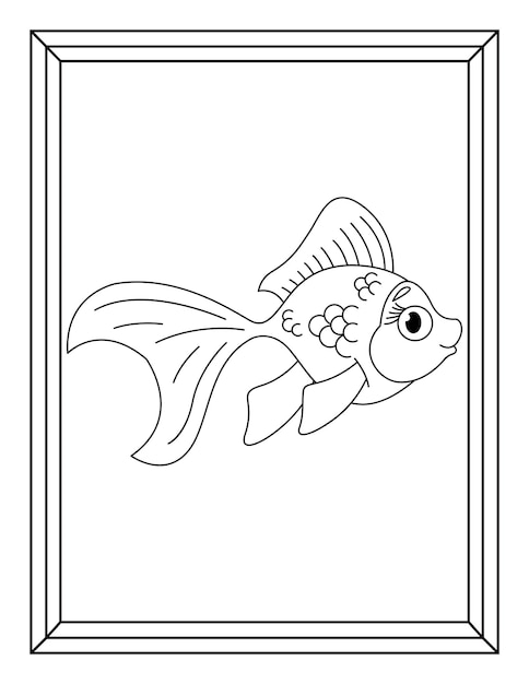 Kids and toddlers coloring pages vector