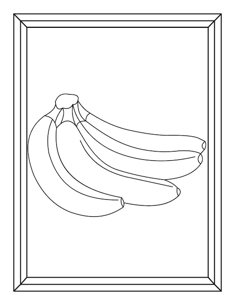 Kids and toddlers coloring pages vector