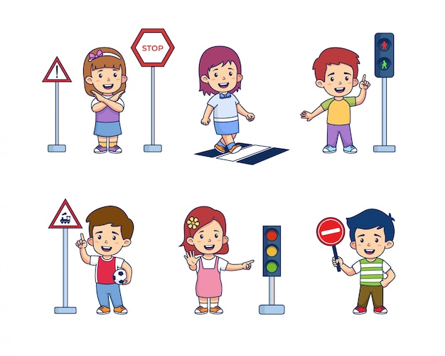 Kids Traffic Light Education