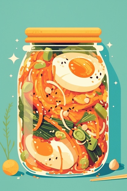 Kimchi jars in traditional kitchens