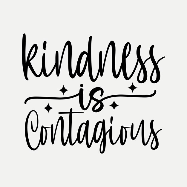 Vector kindness is contagious