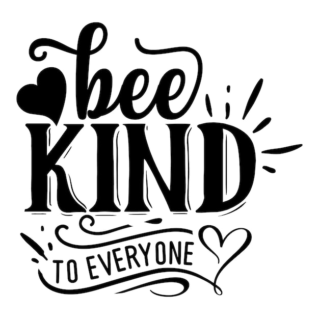 Kindness Quotes SVG Design