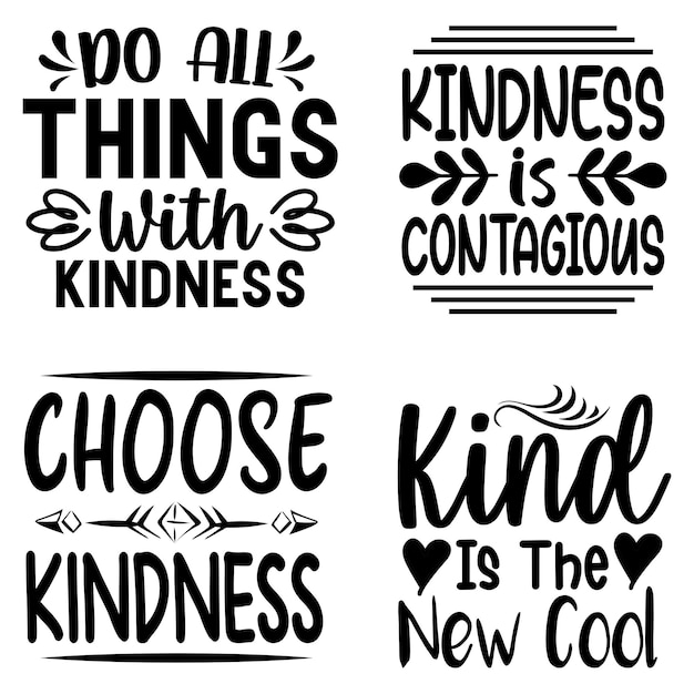 Kindness Typography Design