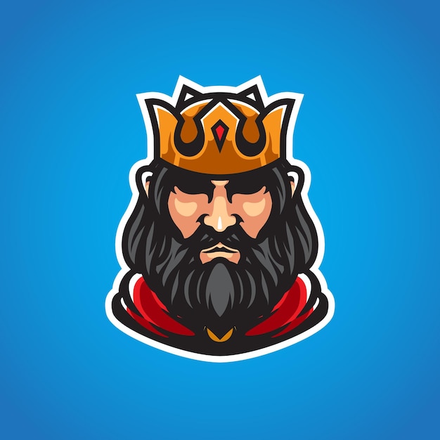 KING E SPORT MASCOT LOGO