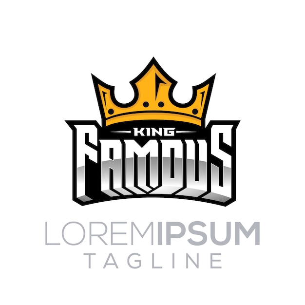 The king famous logo 