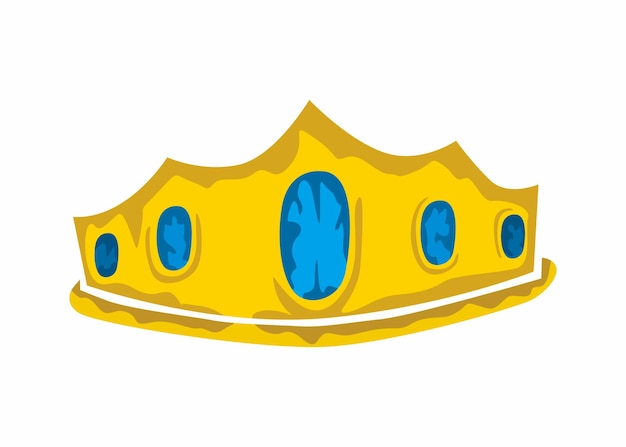 Kingdom Princes Crown Vector