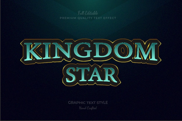 Kingdom RPG Game Editable Premium Text Effect