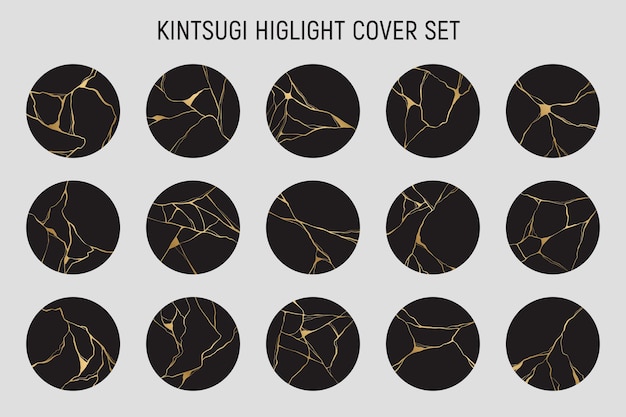 Kintsugi highlight cover set