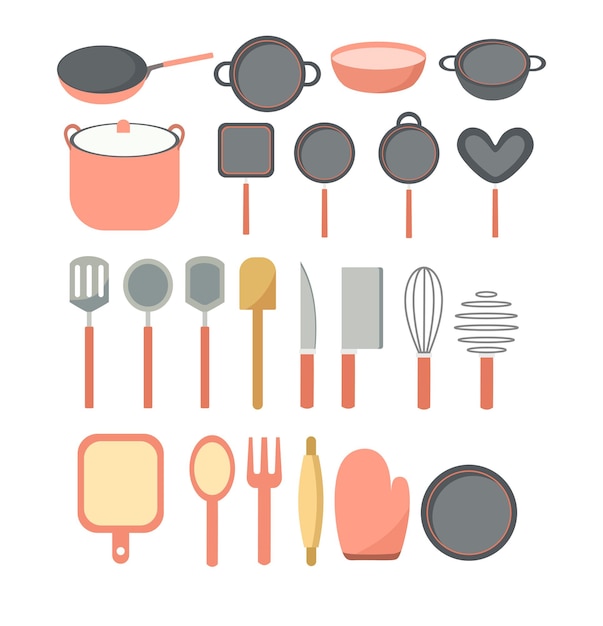 Kitchen equipment for cooking at home or restaurant