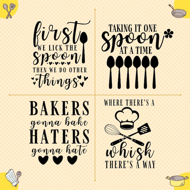 Kitchen svg bundle kitchen svg file kitchen svg cricut kitchen typography vector design kitchen