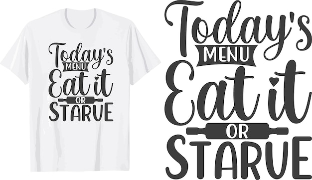 kitchen svg t shirt design