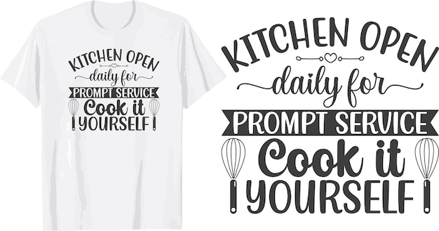 kitchen svg tshirt design