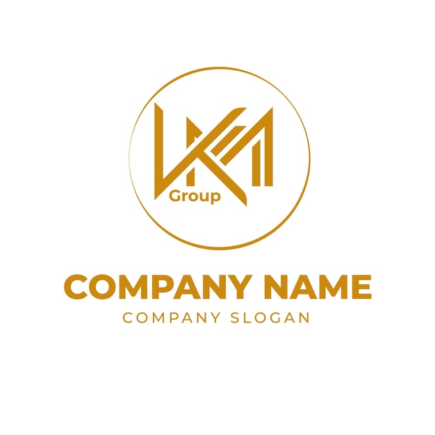 KMM MMK MKM Group Logo Design Professional