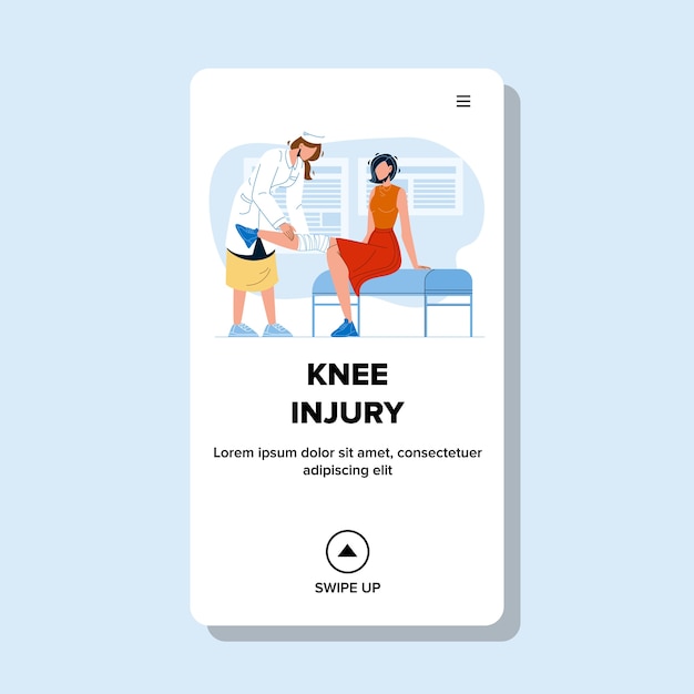 Knee Injury Treatment In Clinic Cabinet