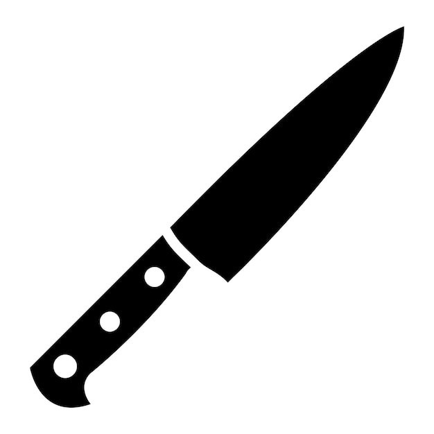 Knife Vector Icon Design Illustration