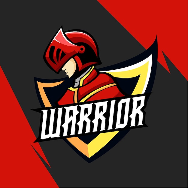 KNIGHT ESPORT MASCOT LOGO VECTOR