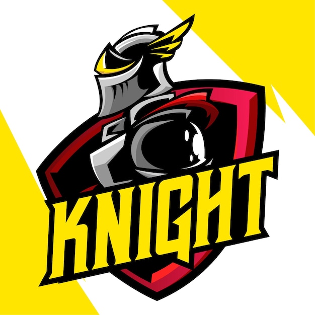 KNIGHT ESPORT MASCOT LOGO VECTOR