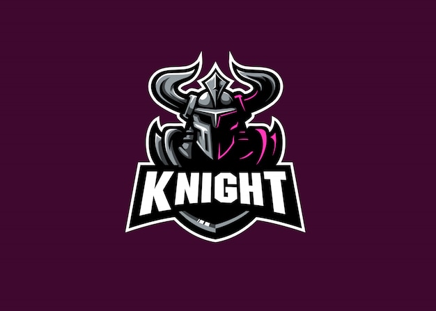 Knight Strongest Esport Mascot Logo