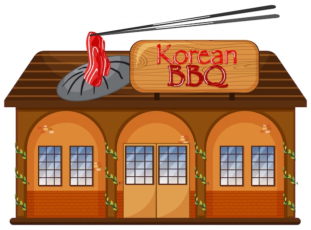 A Korean BBQ restaurant