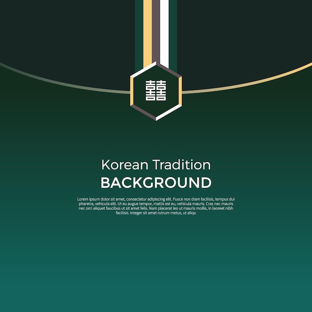 Korean traditional New Year background