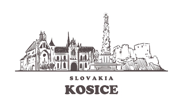 Kosice cityscape, Slovakia