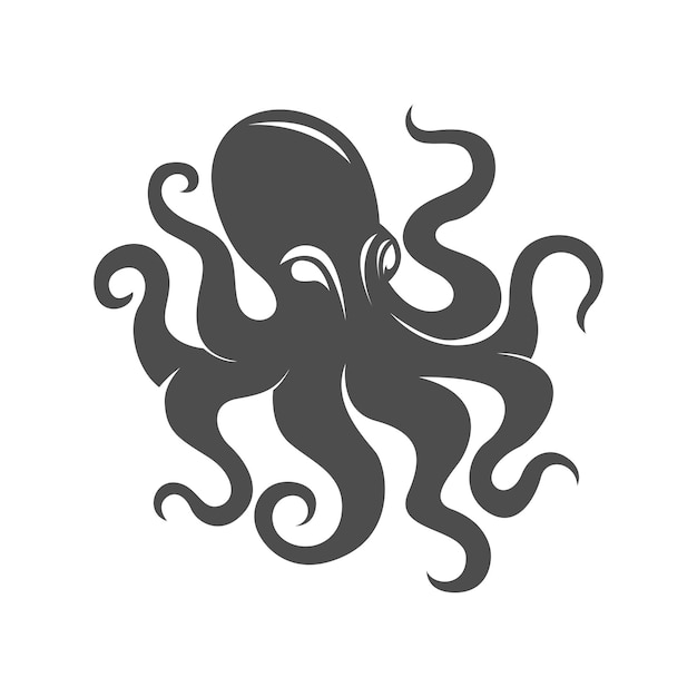 Kraken logo icon illustration