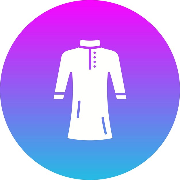 Vector kurta icon