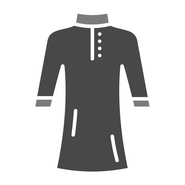 Vector kurta icon