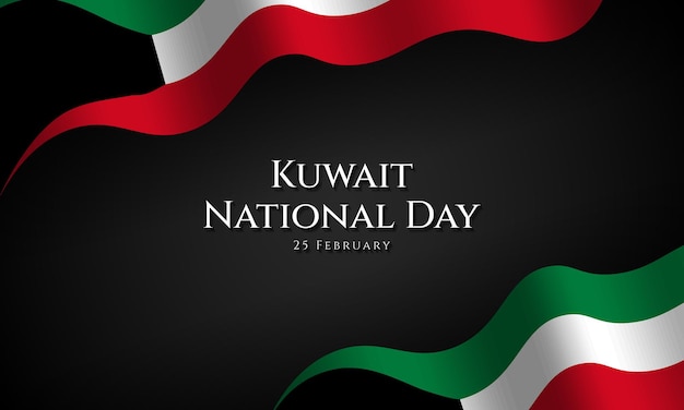 Kuwait National Day Background