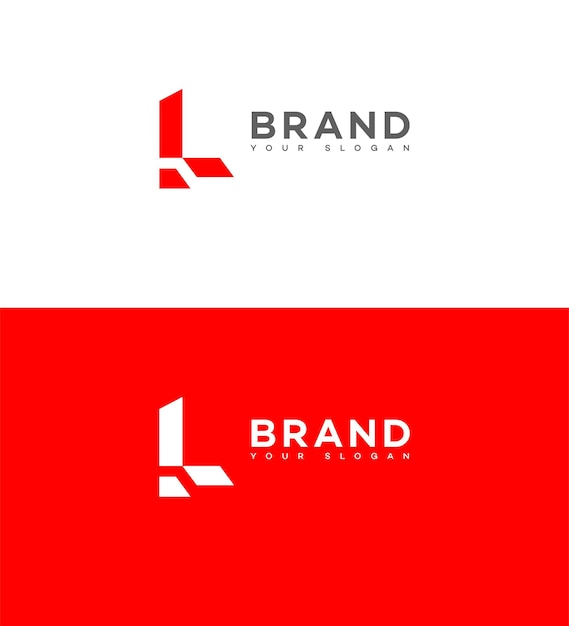 Vector l letter logo icon brand identity sign l letter symbol template