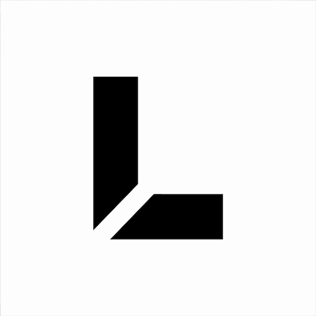 Vector l letter logo vector